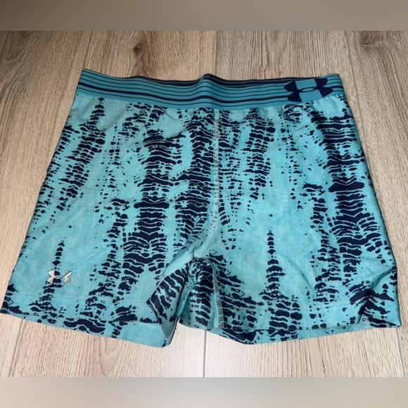 Under Armour Blue Athletic Shorts - Picture 1 of 2